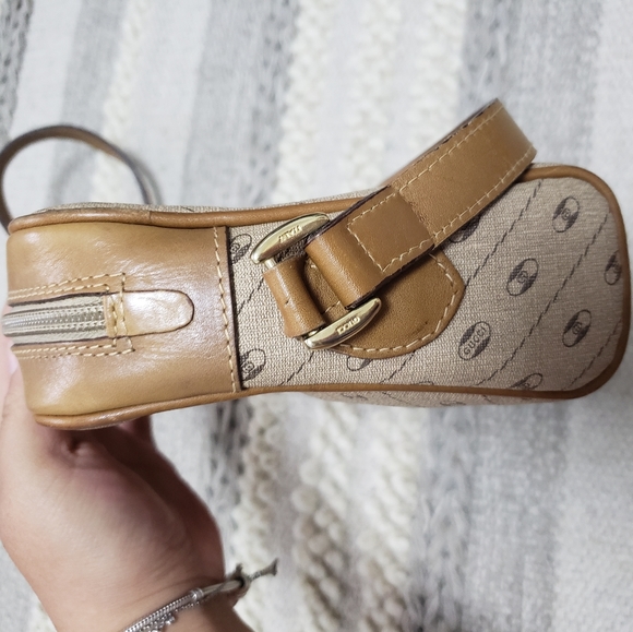 VINTAGE GUCCI Brown Cross body Purse - Picture 5 of 12